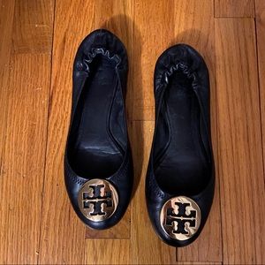 Black Tory Burch Size 7 Flats
